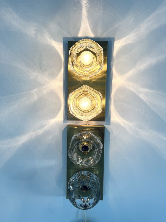 Image 1 of 2X Ice Cube Lamp, Peil & Putzler