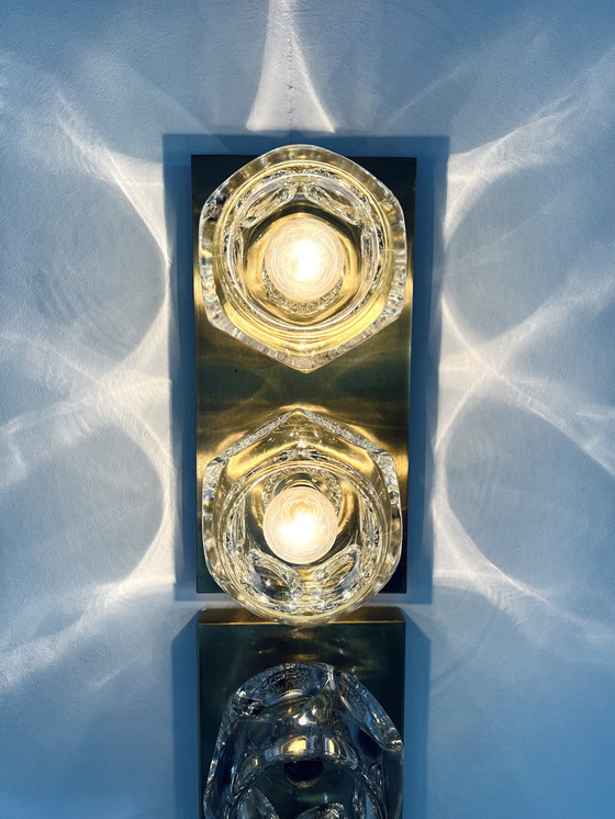 Image 1 of 2X Ice Cube Lamp, Peil & Putzler