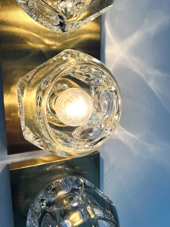 Image 1 of 2X Ice Cube Lamp, Peil & Putzler