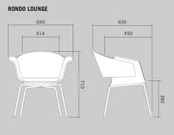 Image 1 of Bene Rondo 6 Stoelen