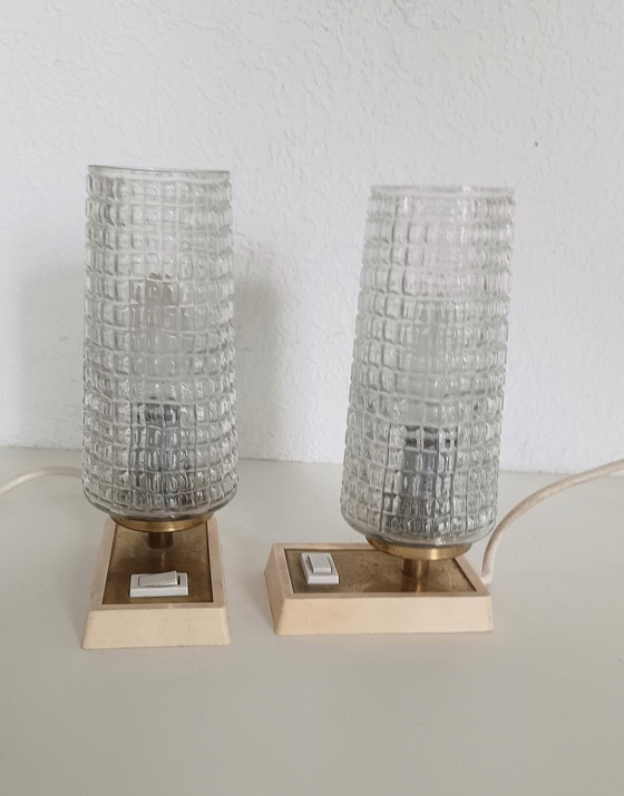 Image 1 of Hustadt Leuchten Twee Bed Lampjes