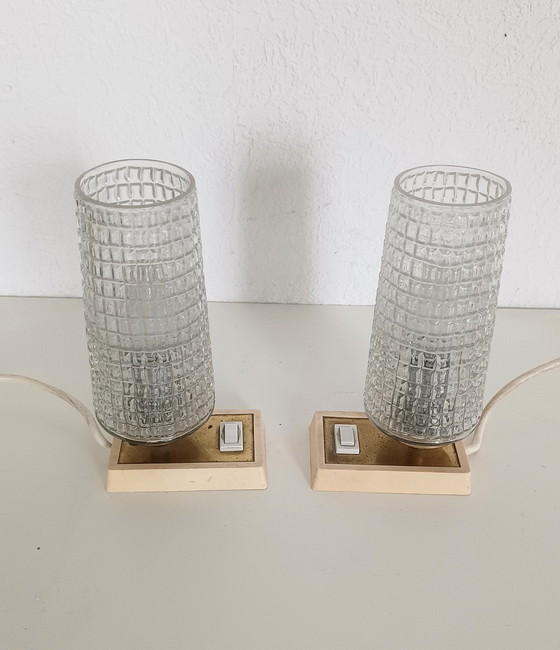 Image 1 of Hustadt Leuchten Twee Bed Lampjes