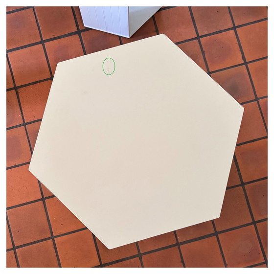 Image 1 of Hexagon, Vrijstaande Kast, Ontwerp Nendo, Grijswit 107 cm Hoog