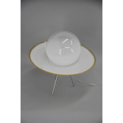 Italiaanse vintage Murano glazen tafellamp, jaren 2000