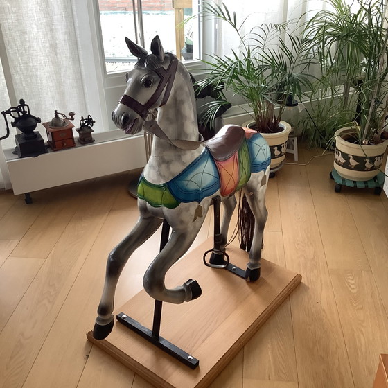 Image 1 of Vintage carrouselpaard