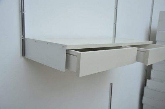 Image 1 of Dieter Rams 606 Ladeplank Voor Vitsoe Lichtgrijs 1960Er