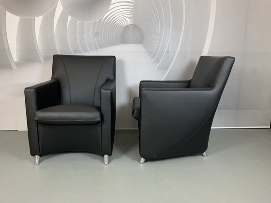 Image 1 of 2x Leolux Dolcinea fauteuil