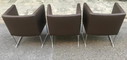 3x B&B Italia fauteuil Sedio Solo by Antonio Citterio