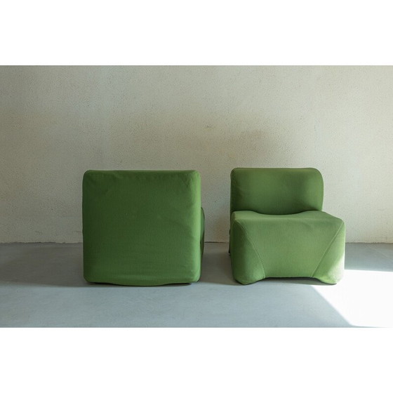 Image 1 of Paar vintage "Bubble" fauteuils van Carlo Bartoli, 1966