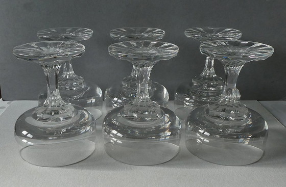 Image 1 of 6 zware champagneglazen, kristal, Villeroy & Boch, Connaisseur serie