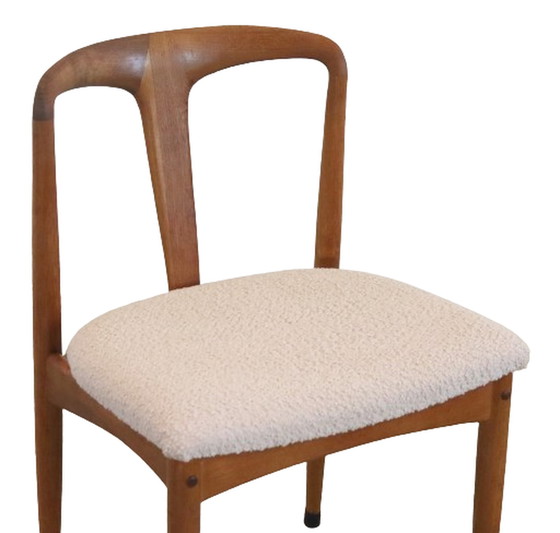 Image 1 of 4x Johannes Andersen voor Uldum Juliana stoelen 'Dyrepark' vintage