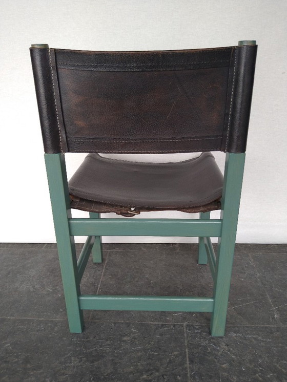 Image 1 of 6X Vintage Eettafel Stoelen