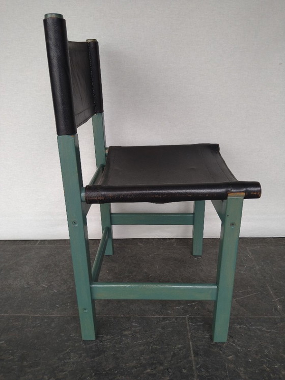 Image 1 of 6X Vintage Eettafel Stoelen