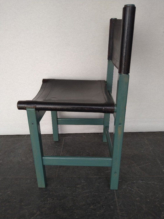 Image 1 of 6X Vintage Eettafel Stoelen