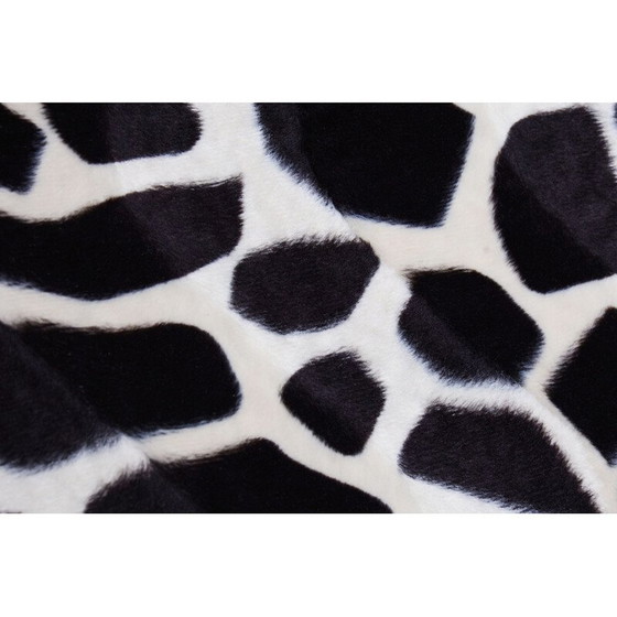 Image 1 of Vintage stoffen wingback fauteuil van Miroslav Navratil, Tsjecho-Slowakije 1950