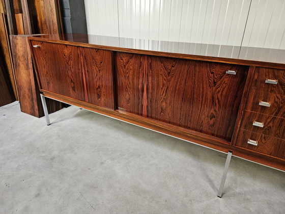 Image 1 of Vintage dressoir palissander/chroom, topstaat