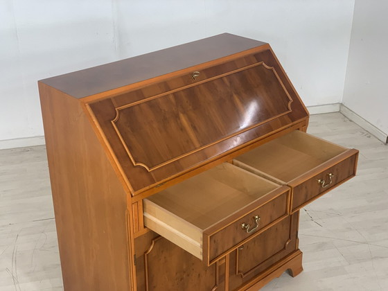 Image 1 of Mid Century secretaire schrijftafel vintage