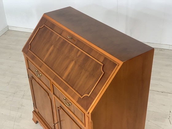 Image 1 of Mid Century secretaire schrijftafel vintage