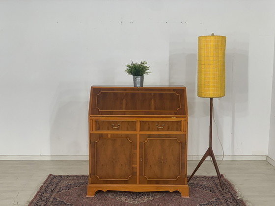 Image 1 of Mid Century secretaire schrijftafel vintage