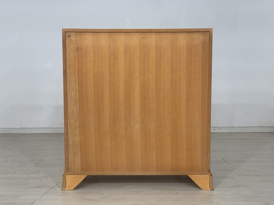 Image 1 of Mid Century secretaire schrijftafel vintage