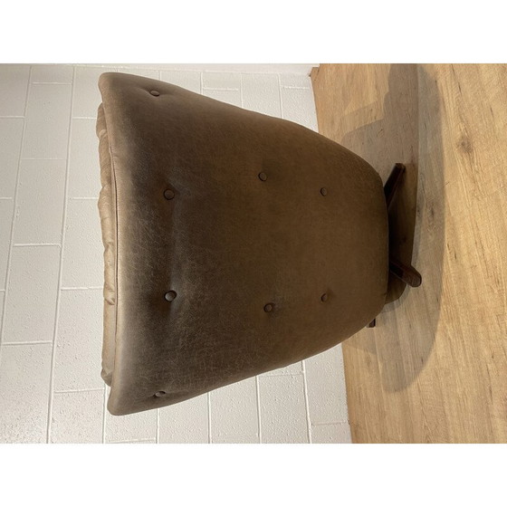 Image 1 of Mid century draaifauteuil van Parker Knoll, jaren 1960