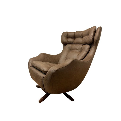 Mid century draaifauteuil van Parker Knoll, jaren 1960