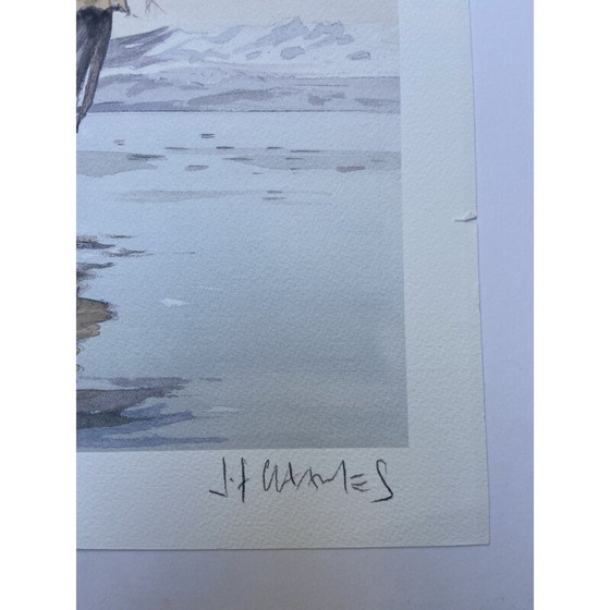 Image 1 of Vintage litho india dreams 2 door Jean-Francois Charles