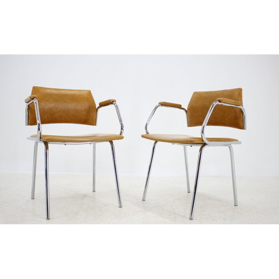 Image 1 of Paar vintage fauteuils, Italië 1970