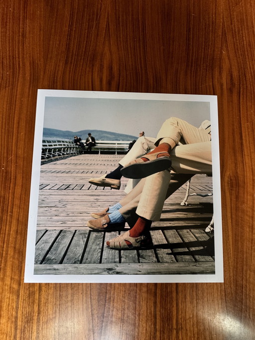 1X  Shoes On The Deck, 1973 | Vintage Jaren 70 Fotografie