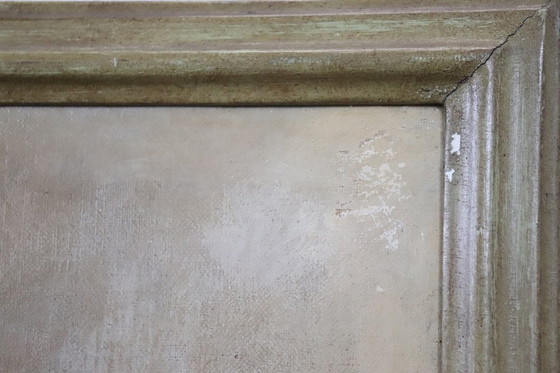 Image 1 of Engels landschap, olieverfschilderij op canvas, eind 19e eeuw