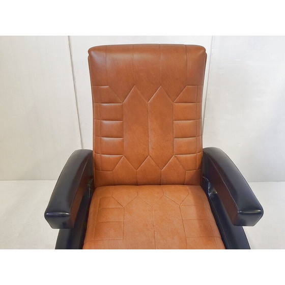 Image 1 of Vintage fauteuil met rubberen punt, 1950