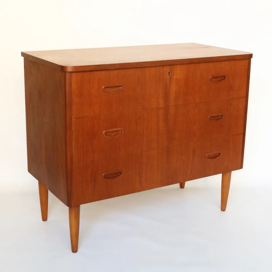 Image 1 of Vintage ladekast SMI teak