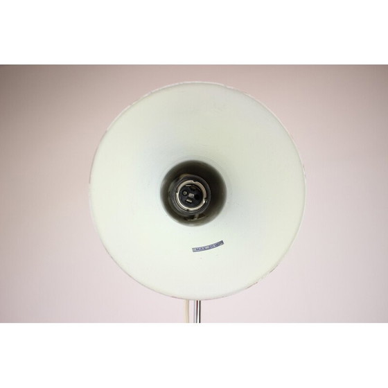 Image 1 of Vintage "Vas Femipari" verstelbare tafellamp in metaal en chroom, Polen 1960