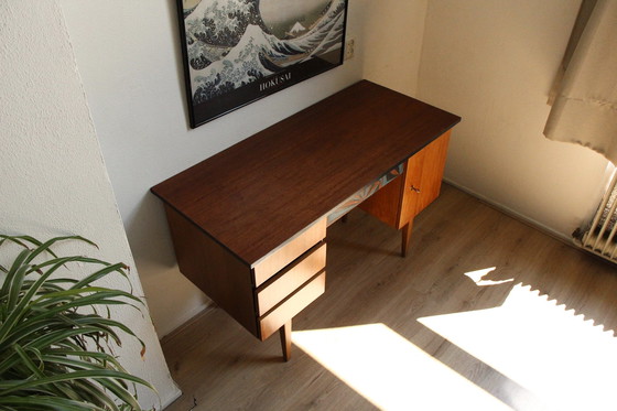 Image 1 of Vintage mid-century bureau Studio Opknappers