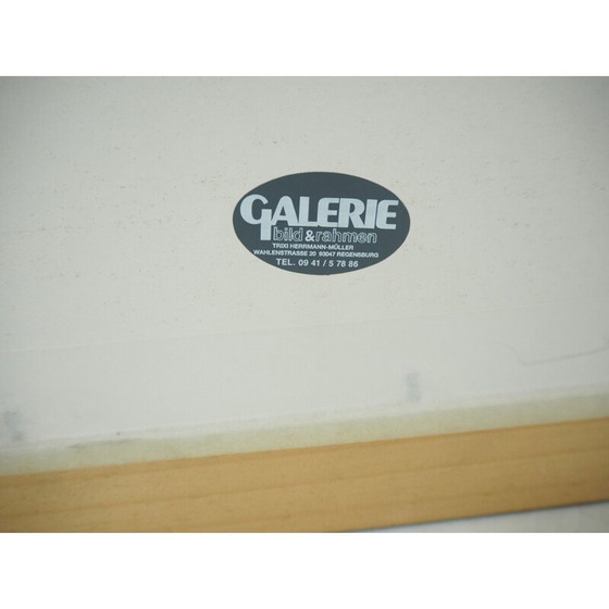 Image 1 of Vintage abstracte poster