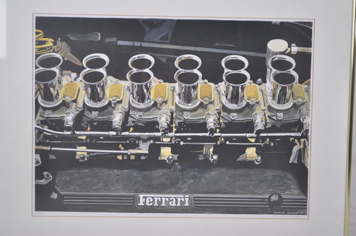 Daniëlle Dessart Ferrari litho