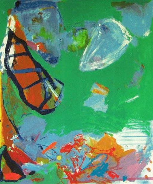 van Diemen - Tennis zeefdruk – lithos zeefdrukken
