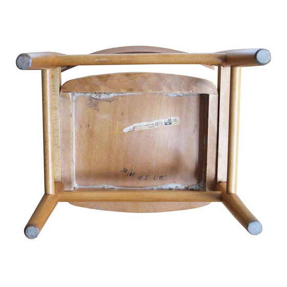 Image 1 of Vintage kinderstoel in beuken voor Ton Meubels, jaren 1970