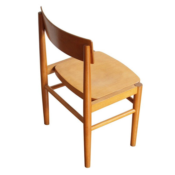 Image 1 of Vintage kinderstoel in beuken voor Ton Meubels, jaren 1970