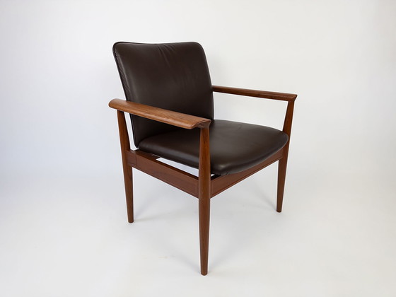 Image 1 of Teakhouten fauteuil France&Son van Finn Juhl