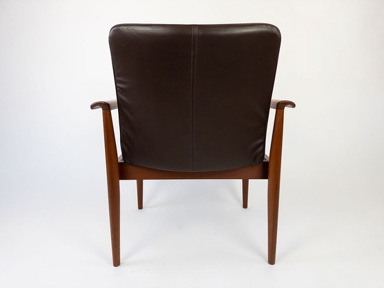 Image 1 of Teakhouten fauteuil France&Son van Finn Juhl