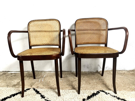 Image 1 of Thonet A811, 1930S, Rotan, Vintage Set Van 2