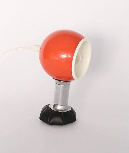 Zeldzame oogbollamp uit 1970