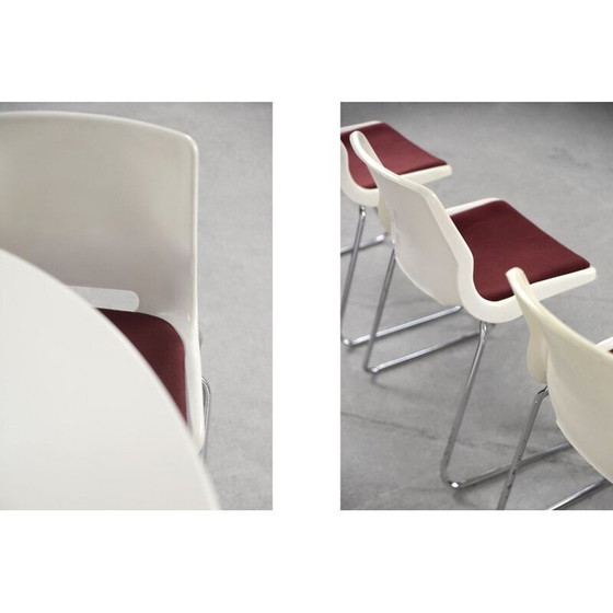 Image 1 of Set van 5 Scandinavische vintage stoelen van Svante Schöblom voor Overman, jaren 1970