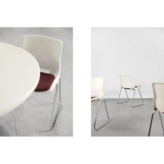 Image 1 of Set van 5 Scandinavische vintage stoelen van Svante Schöblom voor Overman, jaren 1970