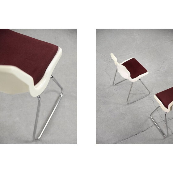 Image 1 of Set van 5 Scandinavische vintage stoelen van Svante Schöblom voor Overman, jaren 1970