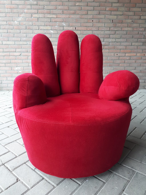 Design handstoel draaifauteuil