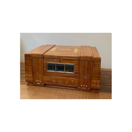 Image 1 of Vintage houten kist, Italië 1900