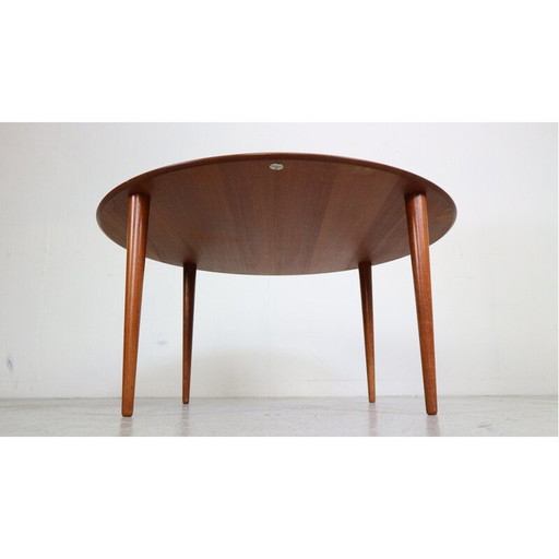 Vintage teakhouten salontafel van Peter Hvidt en Orla Mølgaard Nielsen voor France and Søn, Denemarken 1950