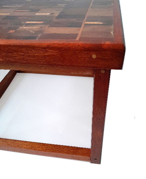 Image 1 of Vintage Table / Side Table - circulair design